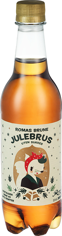 Roma julebrus brun uten sukker  24x0,5l