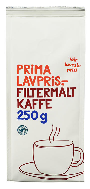 Kaffe filtermalt  250g