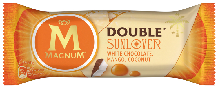 Magnum double sunlover småis   85ml
