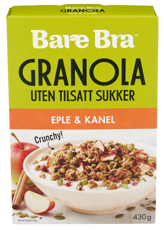 Granola eple og kanel   430g