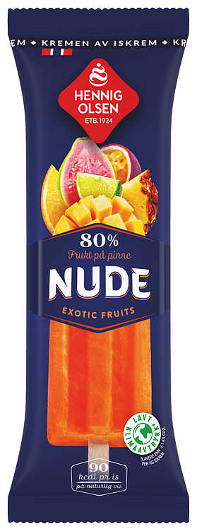 Nude exotic fruits 80% frukt   90ml