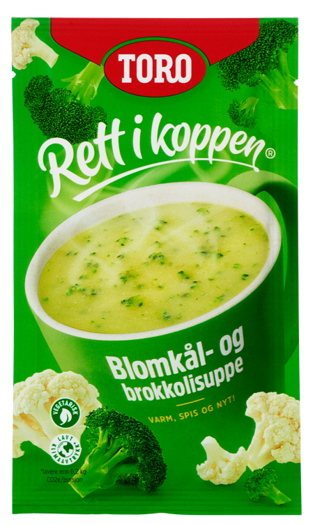 Blomkål&brokkolisuppe   20g