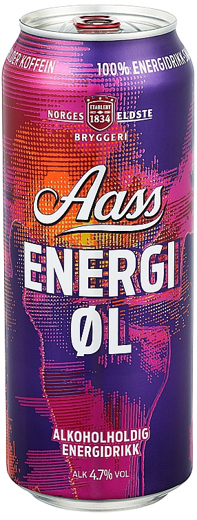Aass energiøl bx 4,7%  24x50cl