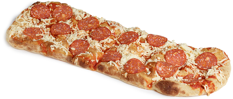 Pizza taglio spicy salami  750g