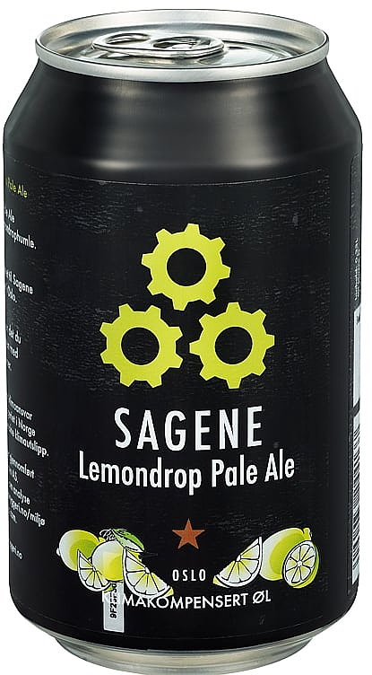 Sagene lemondrop pale ale bx 4,7%  24x0,33l