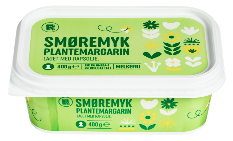 Plantemargarin smøremyk   400g