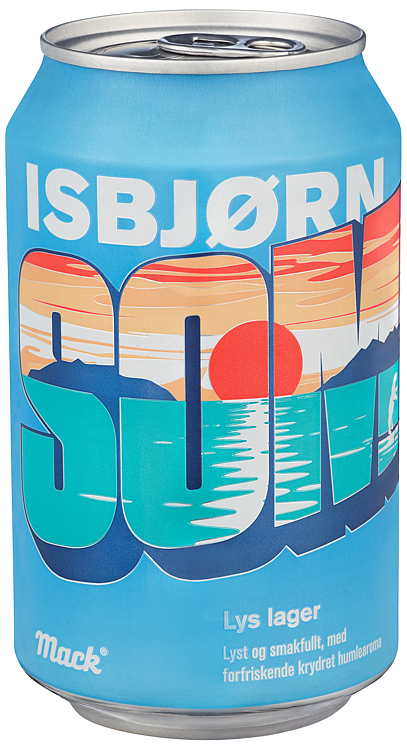 Isbjørn sommerøl bx   4,5%   24x33cl