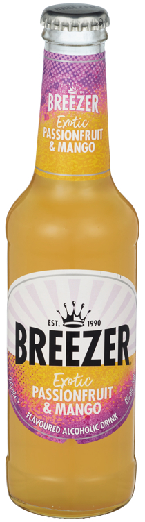 Breezer passion/mango fl   4%   24x27,5cl
