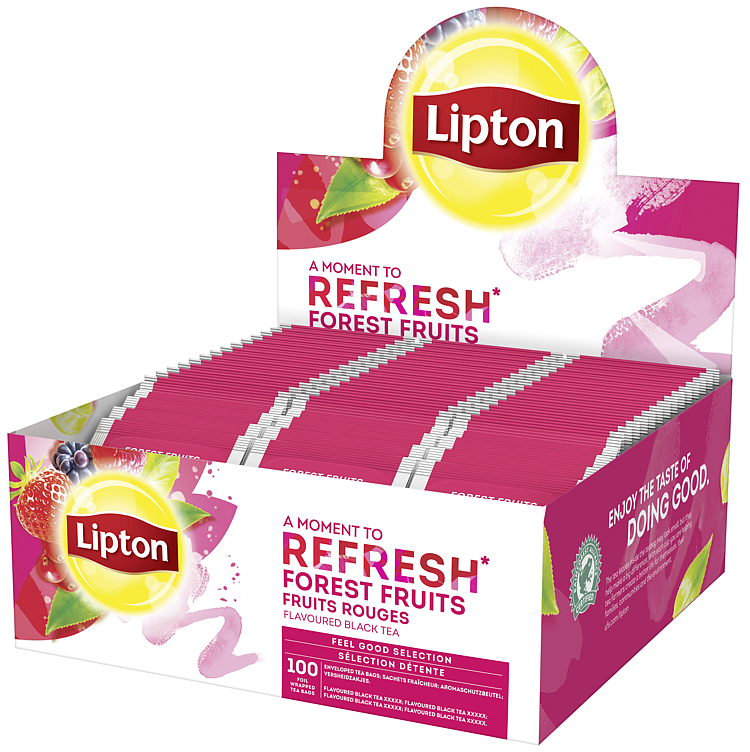 Lipton forest fruit tea 160g  100bg