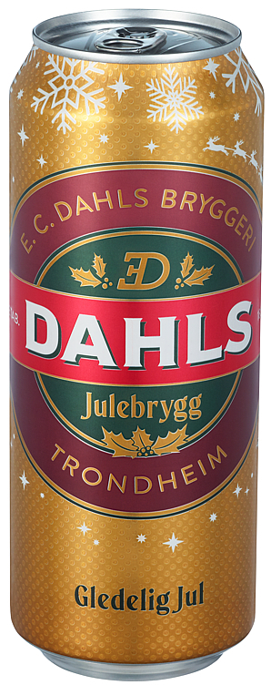 Dahls julebrygg   4,5%   24x50cl