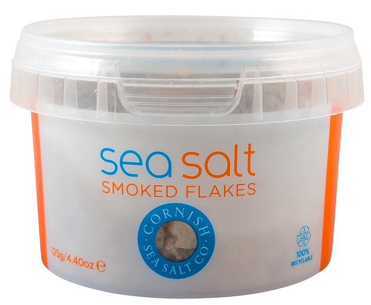 Sea salt flakes smoked   125g