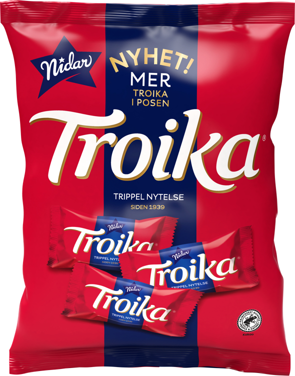 Troika sjokoladepose  150g