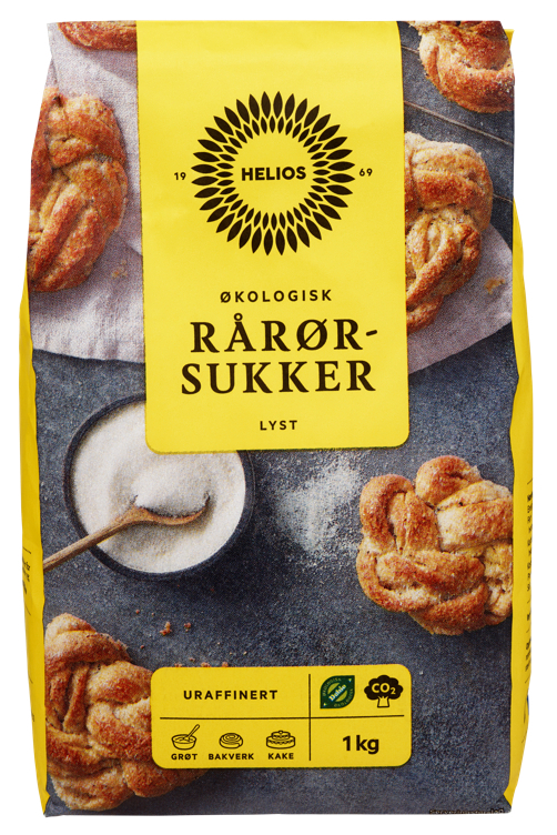 Rårørsukker økol.  1000g