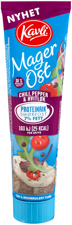 Magerost chili, pepper og hvitløk  175g