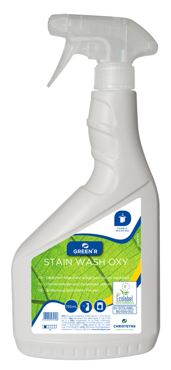 Green r stain wash oxy   6x750ml
