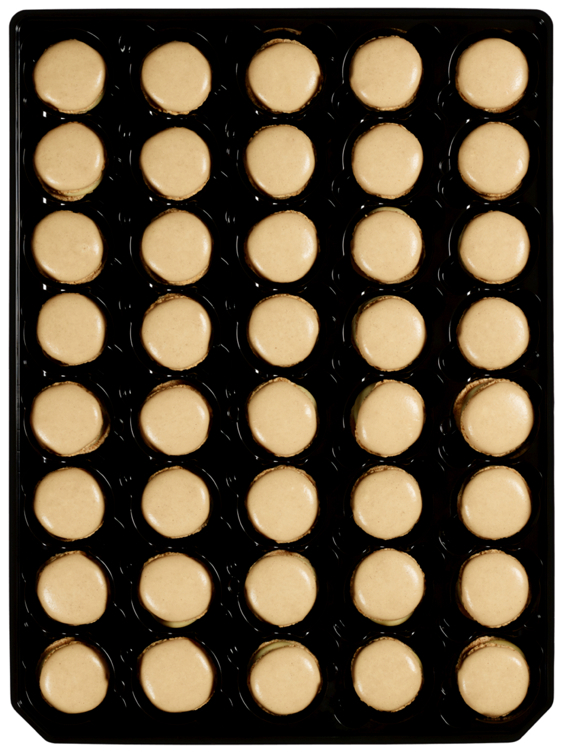 Makroner 5 varianter   5x48stk