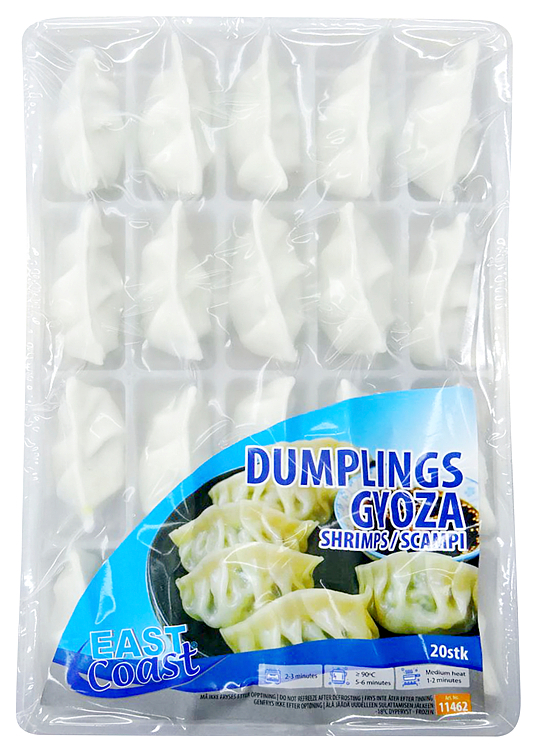 Dumplings scampi reker gyoza  500g