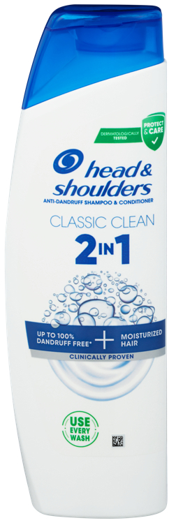 Shampoo classic clean 2in1  250ml