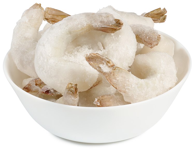 Scampi 16/20 pdto renset m/hale 25% glasering  1kg