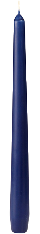 Antikklys 25cm m.blå   50stk